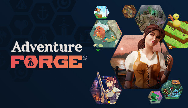 Capsule image of "Adventure Forge" which used RoboStreamer for Steam Broadcasting