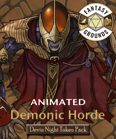 Fantasy Grounds - Devin Night Animated Token Pack 146: Demonic Horde