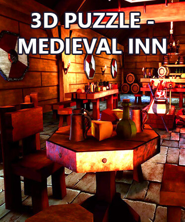 3D PUZZLE - Medieval Inn