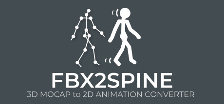fbx2spine - 3d mocap to 2d animation transfer tool vertical card thumbnail
