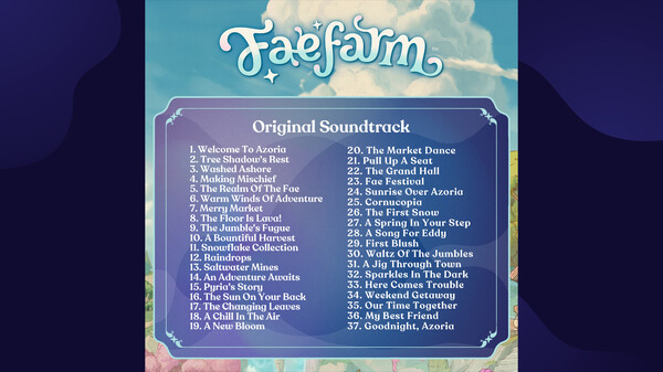 Скриншот из Fae Farm - Original Soundtrack Скриншот из Fae Farm - Original Soundtrack