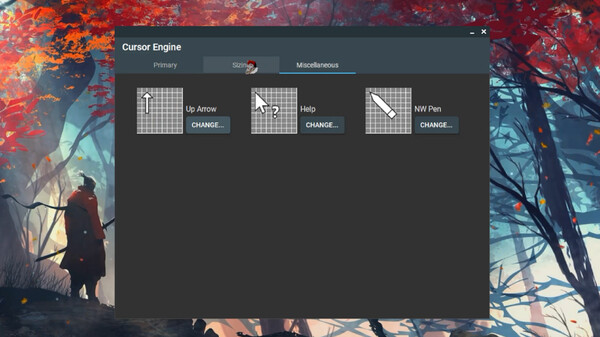 Скриншот из Cursor Engine