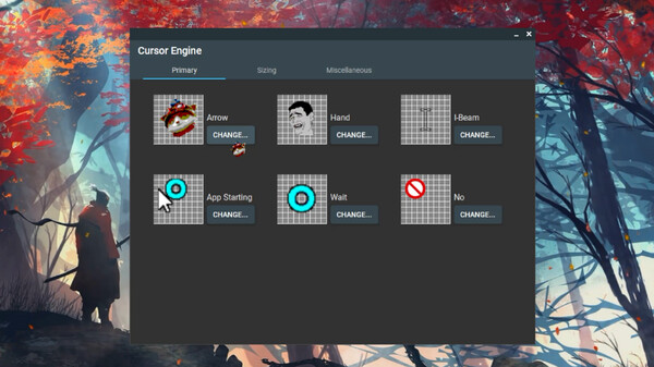 Скриншот из Cursor Engine