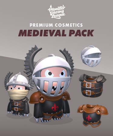 Monster Racing League - Medieval Cosmetics Pack