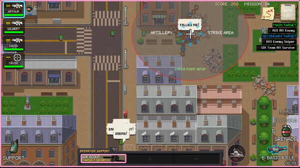 TEAM SIX - Armored Troops game for Linux 1