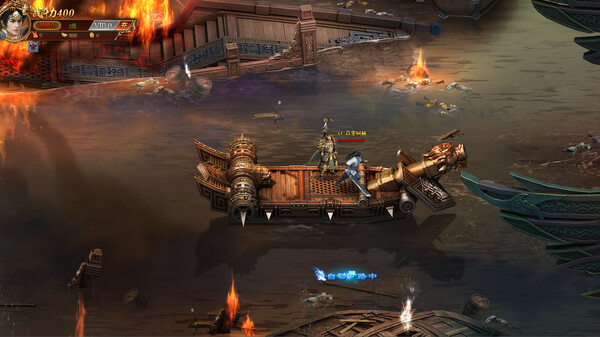 Скриншот из 上古武神传