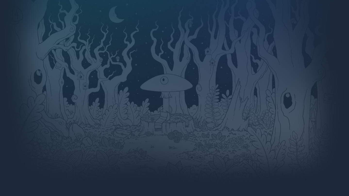 Mushroom Picnic Party background