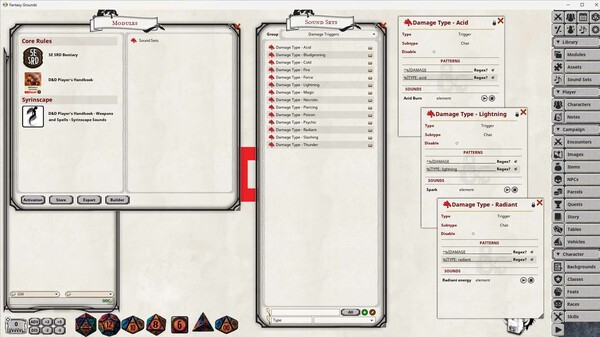 Fantasy Grounds - D&D Player's Handbook - Syrinscape Sound Link Pack for steam Fantasy Grounds - D&D Player's Handbook - Syrinscape Sound Link Pack for steam