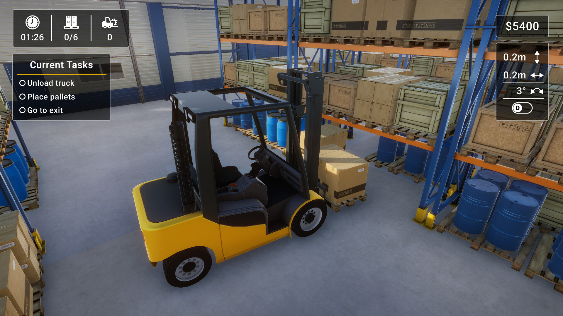 Forklift Simulator 2023 #3