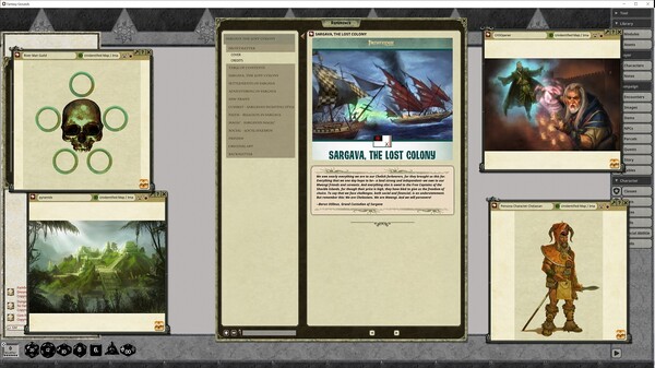 Fantasy Grounds - Pathfinder RPG - Pathfinder Companion: Sargava the Lost Colony