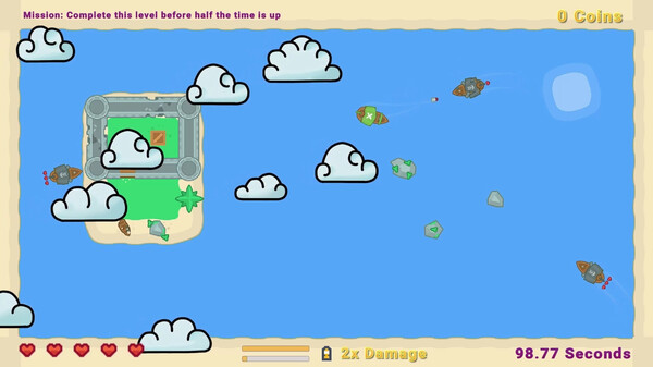 Pirates of Rectangular game for Linux 1