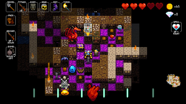 Crypt of the NecroDancer скриншот