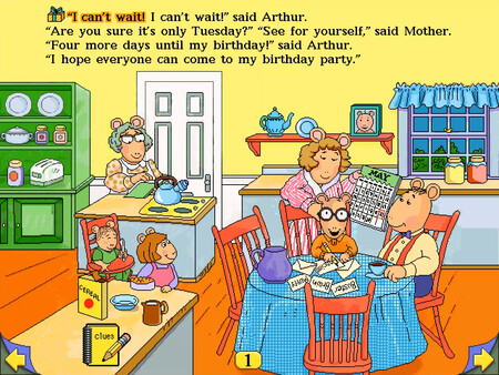 Arthur's Birthday game for Linux 1