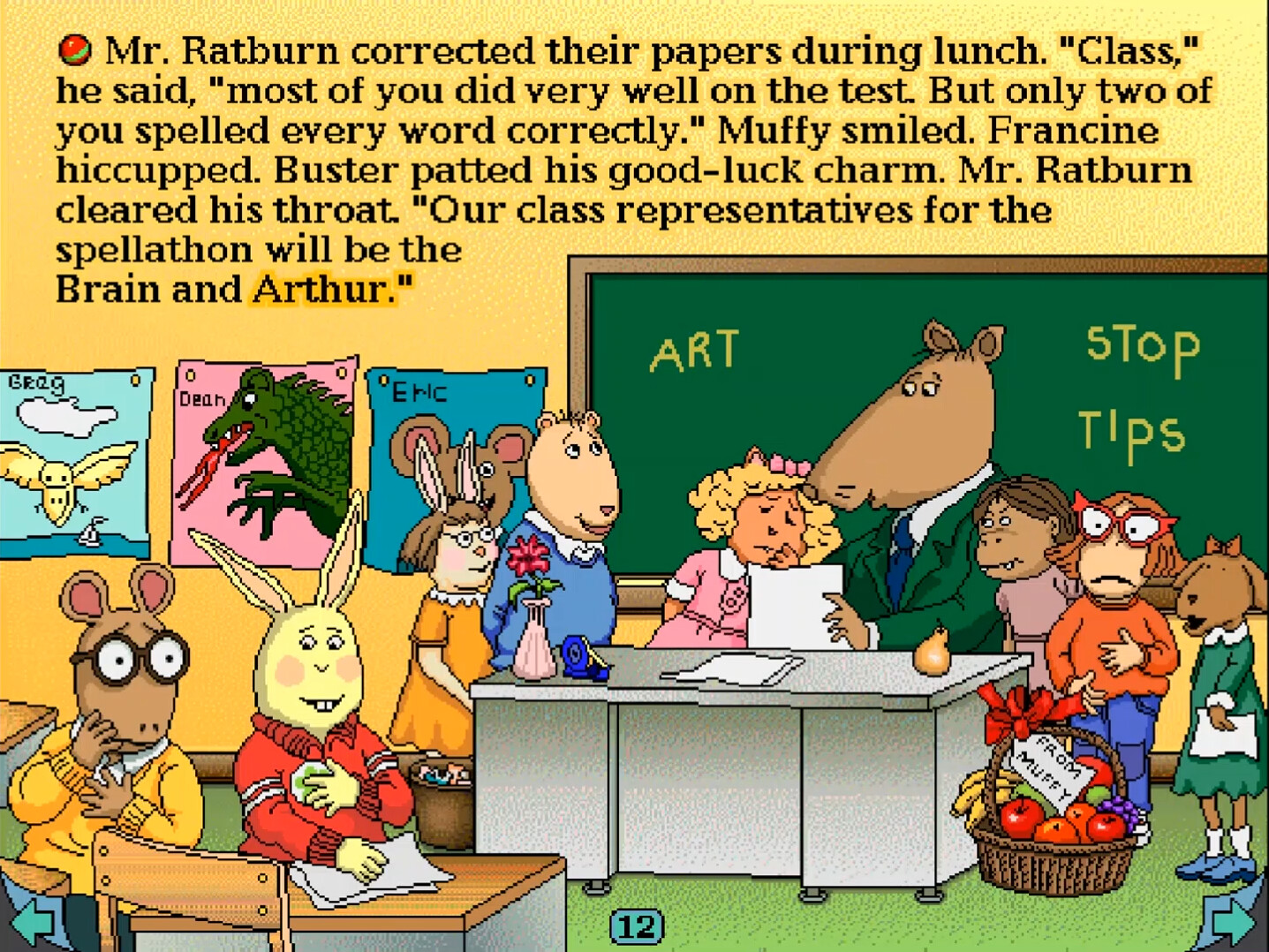 Arthur's Teacher Trouble on Steam