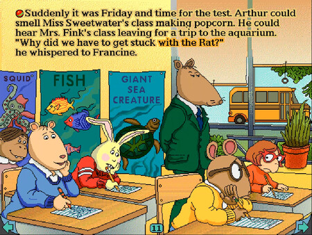 Arthur's Teacher Trouble game for windows Pc 1