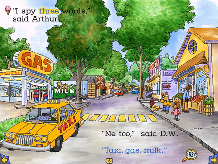 Arthur's Reading Race game for windows Pc 1
