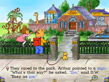 Arthur's Reading Race game for Linux 1
