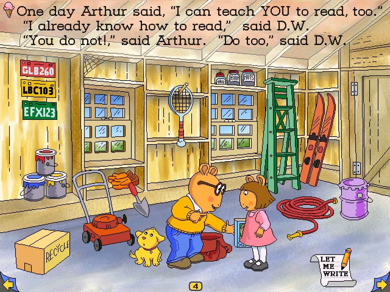 Arthur's Reading Race on Steam