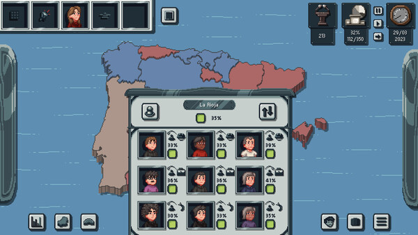 Скриншот из Vox Populi: España 2023