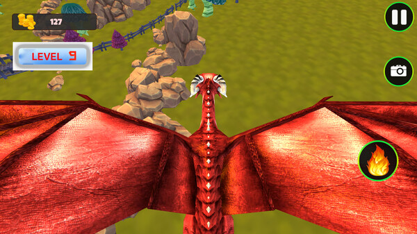Скриншот из Fly Fly Dragon!