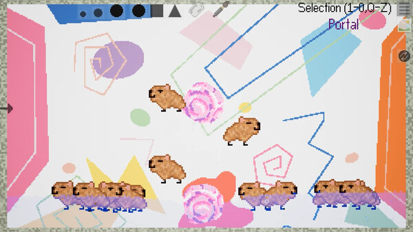 Squares and Stuff game for Linux 1