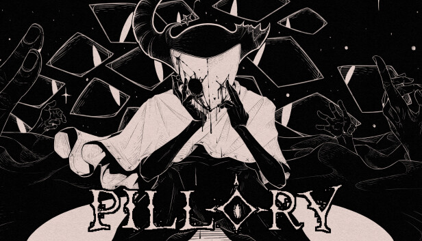 Imagen de la cápsula de "PILLORY" que utilizó RoboStreamer para las transmisiones en Steam