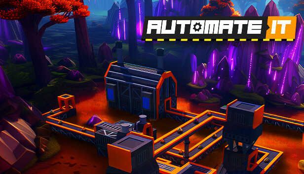 Imagen de la cápsula de "Automate It" que utilizó RoboStreamer para las transmisiones en Steam