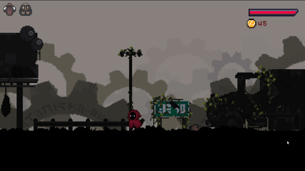 Falling Down game for Linux 1