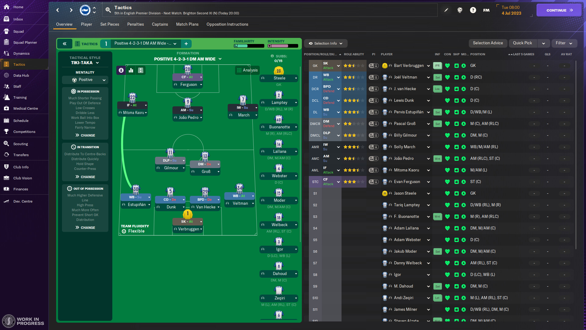 Football Manager 2024 In-game Editor bei Steam