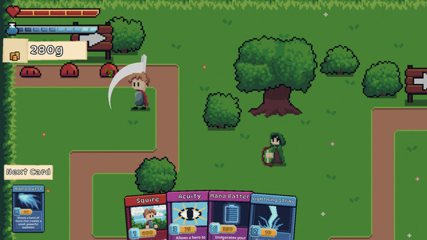 Скриншот из Defenders of Cardom