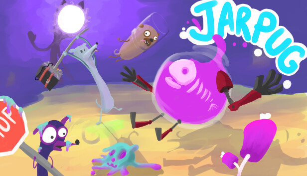 Imagen de la cápsula de "JARPUG" que utilizó RoboStreamer para las transmisiones en Steam