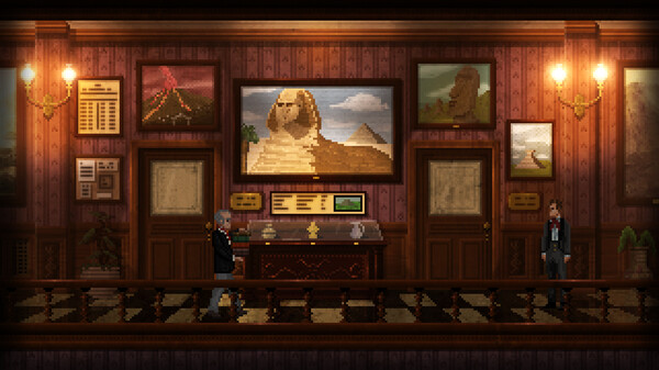 An English Haunting game for Linux 1