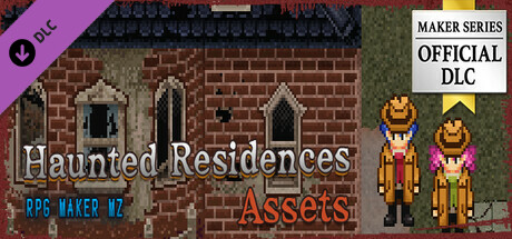 RPG Maker MZ - Haunted Residences Assets banner