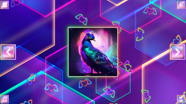 Neon Fantasy: Birds game for Linux 1