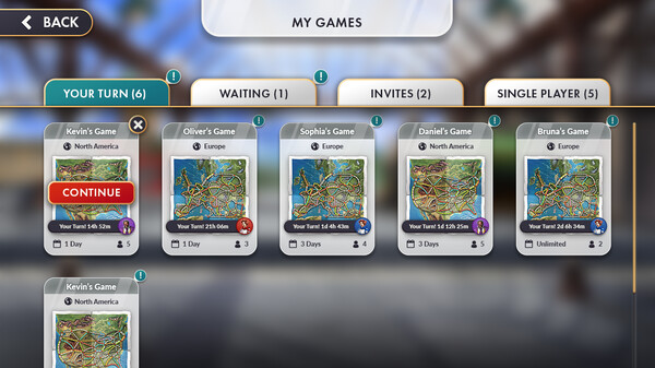 Скриншот из Ticket to Ride®