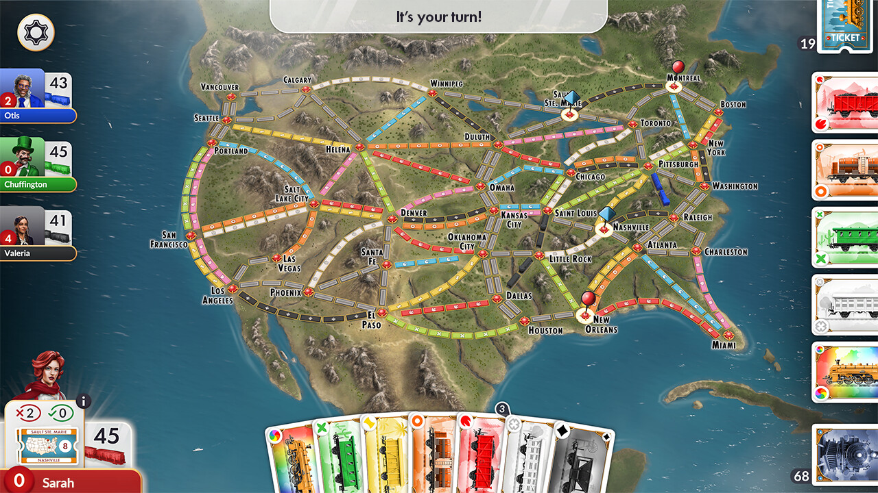 Ticket to Ride on Steam