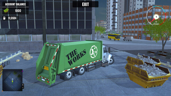 Скриншот из Garbage Truck Driving Simulator