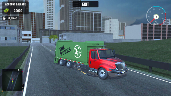 Скриншот из Garbage Truck Driving Simulator