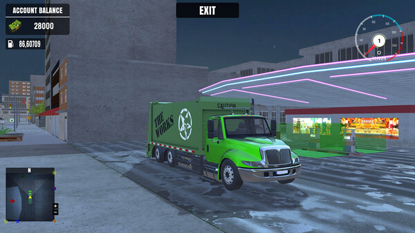 Скриншот из Garbage Truck Driving Simulator