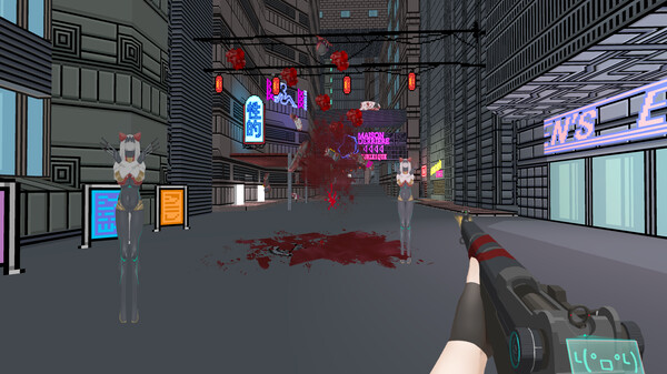 Twilight Town: A Cyberpunk FPS game for Linux 1