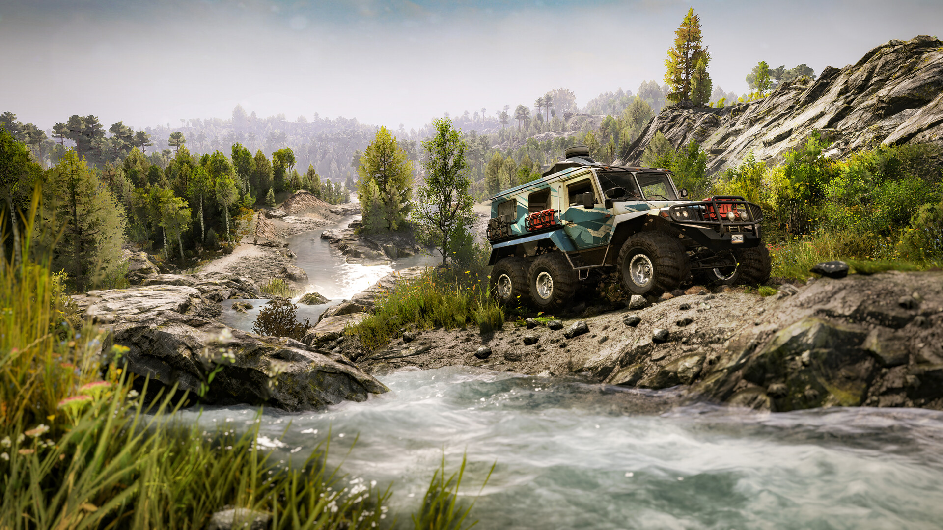screenshot of Expeditions: A MudRunner Game 1