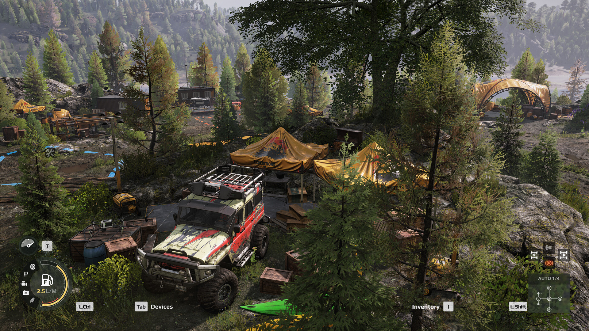 screenshot of Expeditions: A MudRunner Game 3