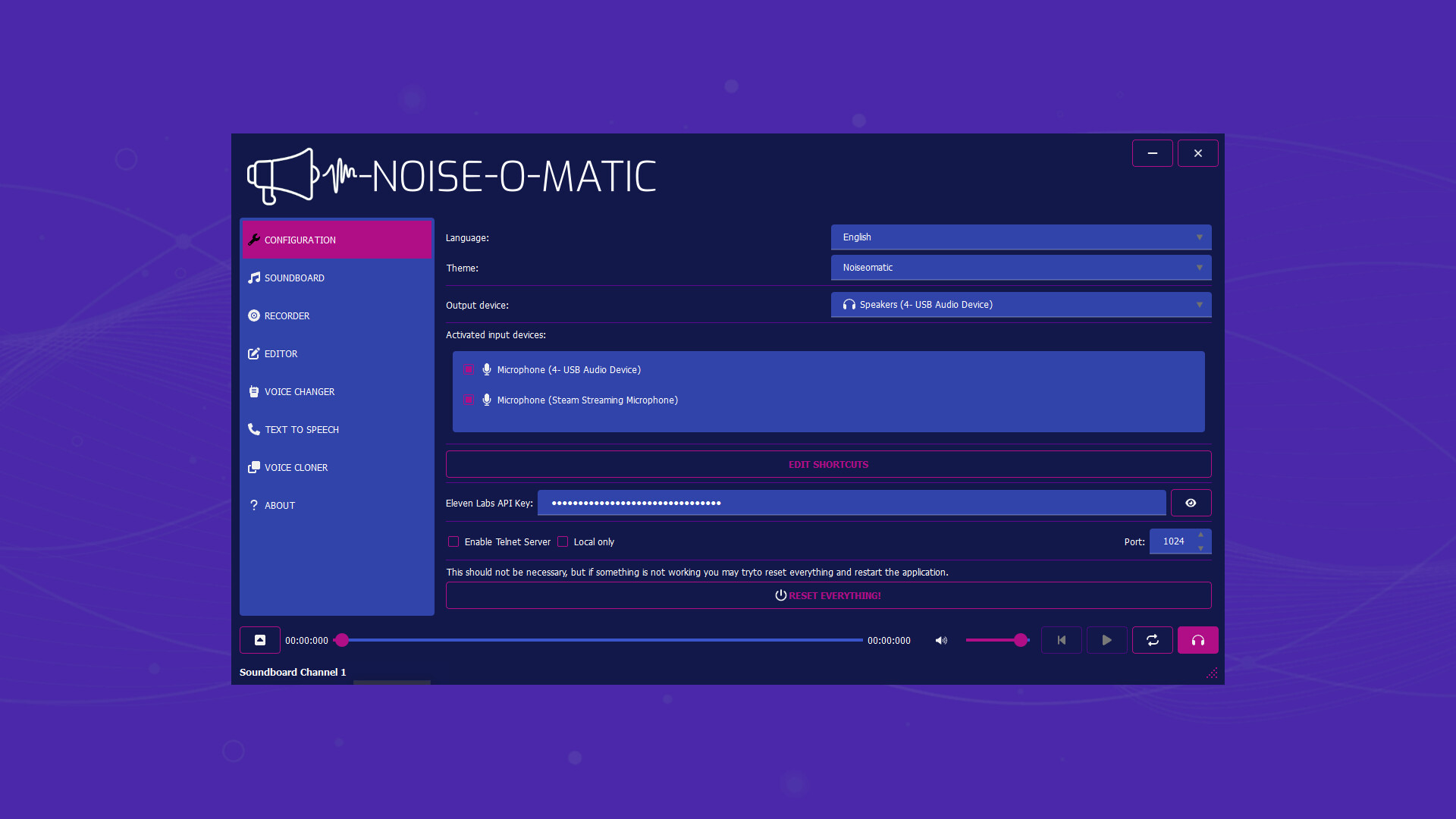 Noise-o-matic screenshot 1