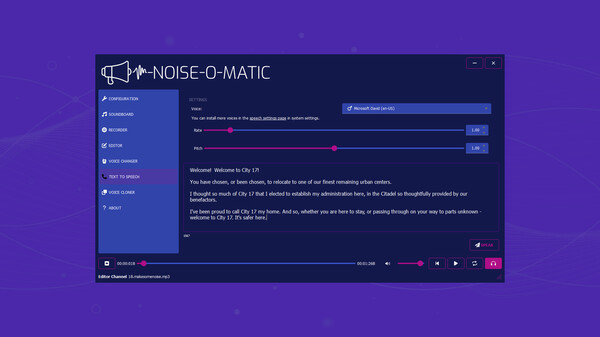 Скриншот из Noise-o-matic