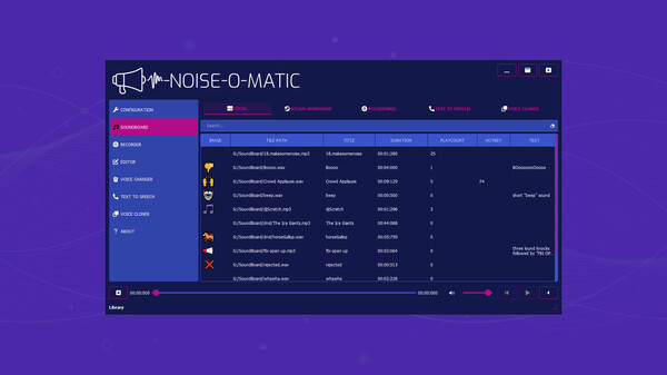 Скриншот из Noise-o-matic