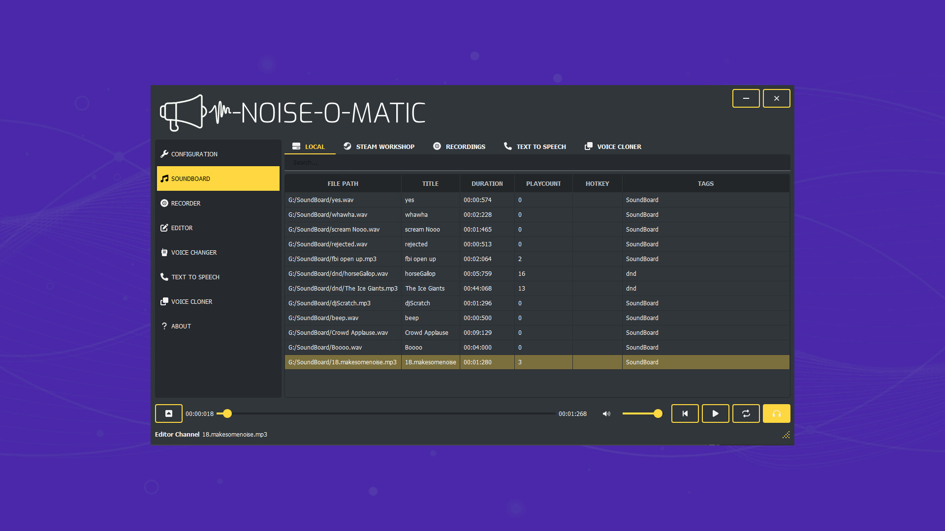 Noise-o-matic screenshot thumbnail screenshot 8