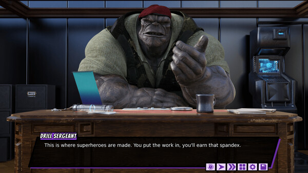 Скриншот из The Coming End: Fresh Force Frustrations (A Gay Superhero Visual Novel)