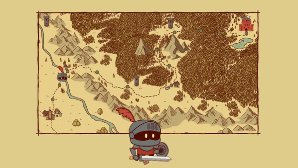 Скриншот из The Knight's Path
