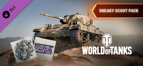 World of Tanks — Sneaky Scout Pack