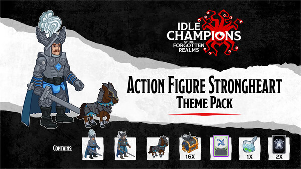 Idle Champions - Action Figure Strongheart Theme Pack